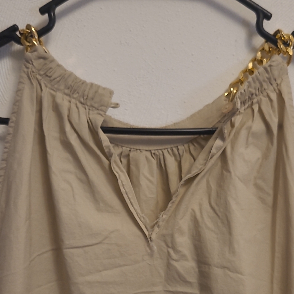 MICHAEL Michael Kors Strapless Cream Dress - Picture 9 of 11